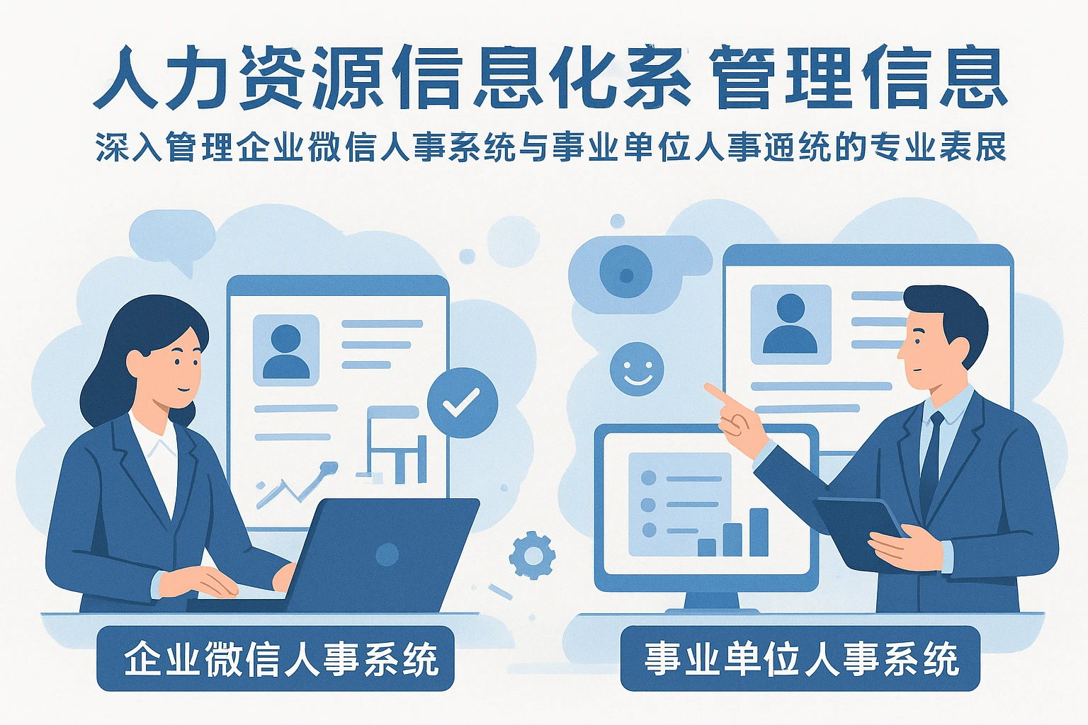 人力资源信息化系统驱动转型：深入解析企业微信人事系统与事业单位人事系统的专业发展之路