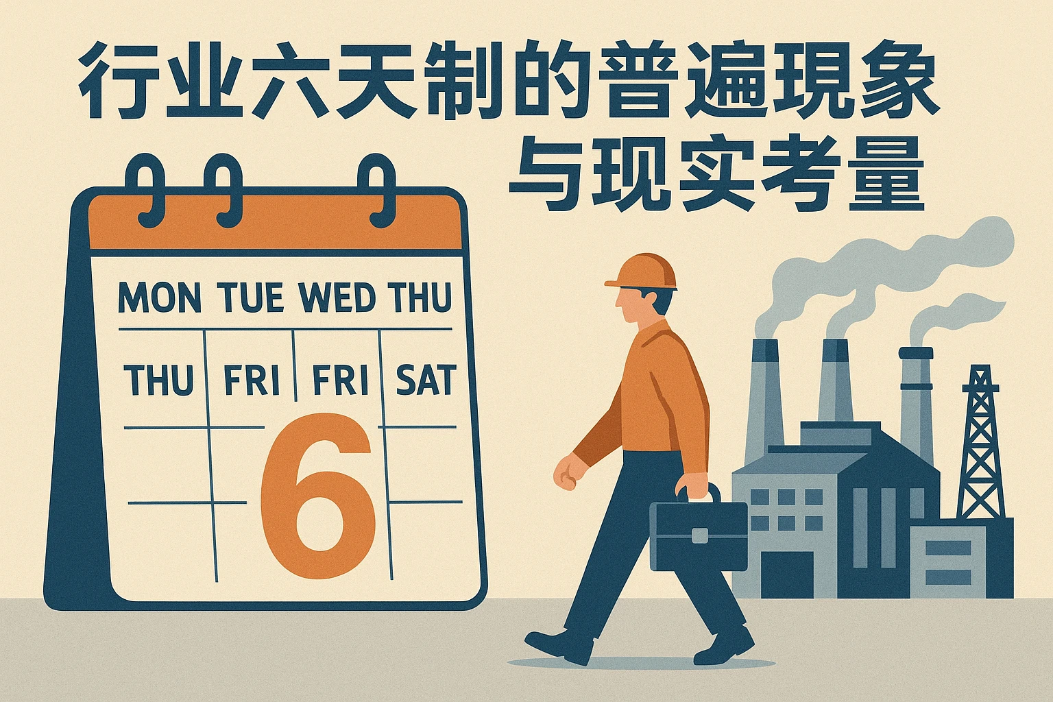 行业六天制的普遍现象与现实考量