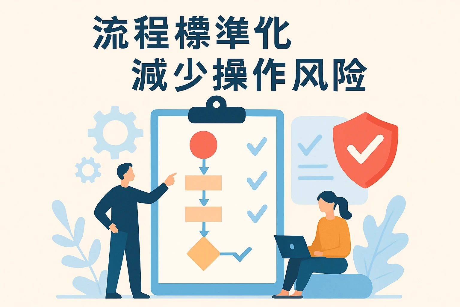 流程标准化,减少操作风险