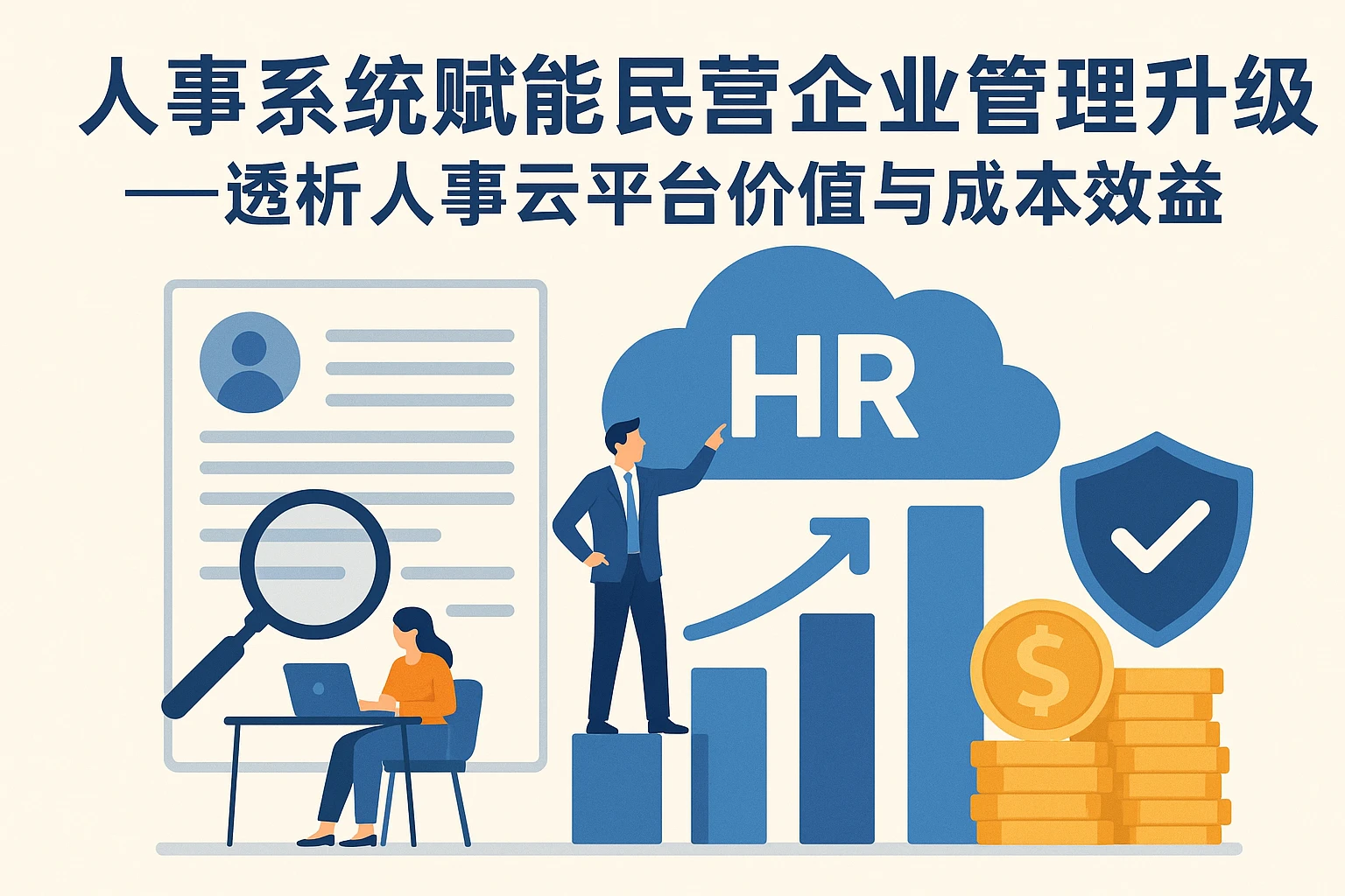 人事系统赋能民营企业管理升级——透析人事云平台价值与成本效益