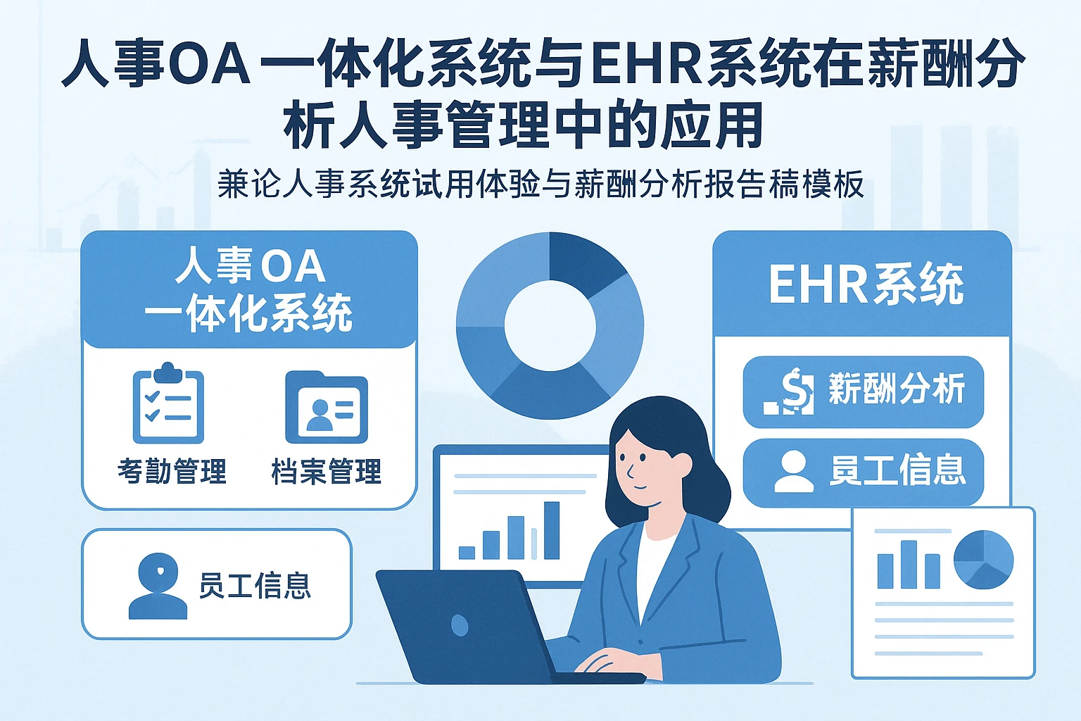 人事OA一体化系统与EHR系统在薪酬分析与人事管理中的应用——兼论人事系统试用体验与薪酬分析报告模板