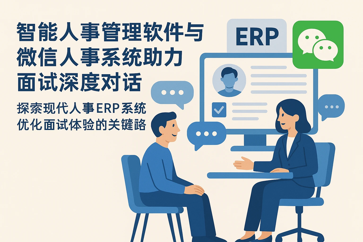 智能人事管理软件与微信人事系统助力面试深度对话——探索现代人事ERP系统优化面试体验的关键路径