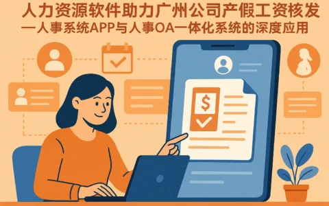 人力资源软件助力广州公司产假工资核发——人事系统APP与人事OA一体化系统的深度应用