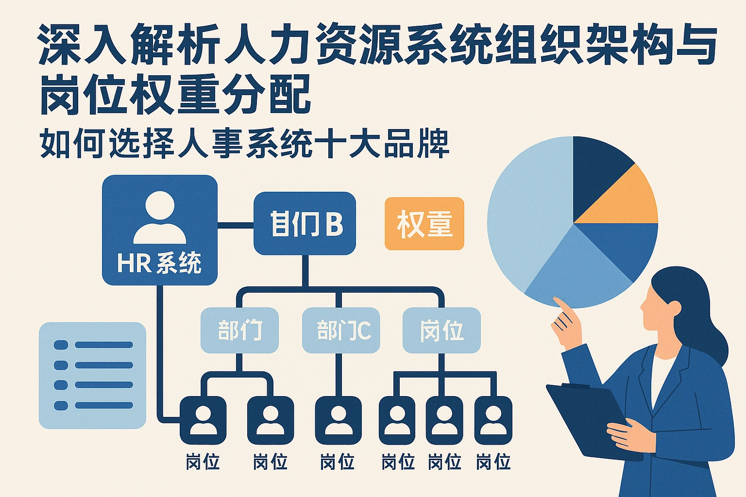 深入解析人力资源系统组织架构与岗位权重分配——如何选择人事系统十大品牌
