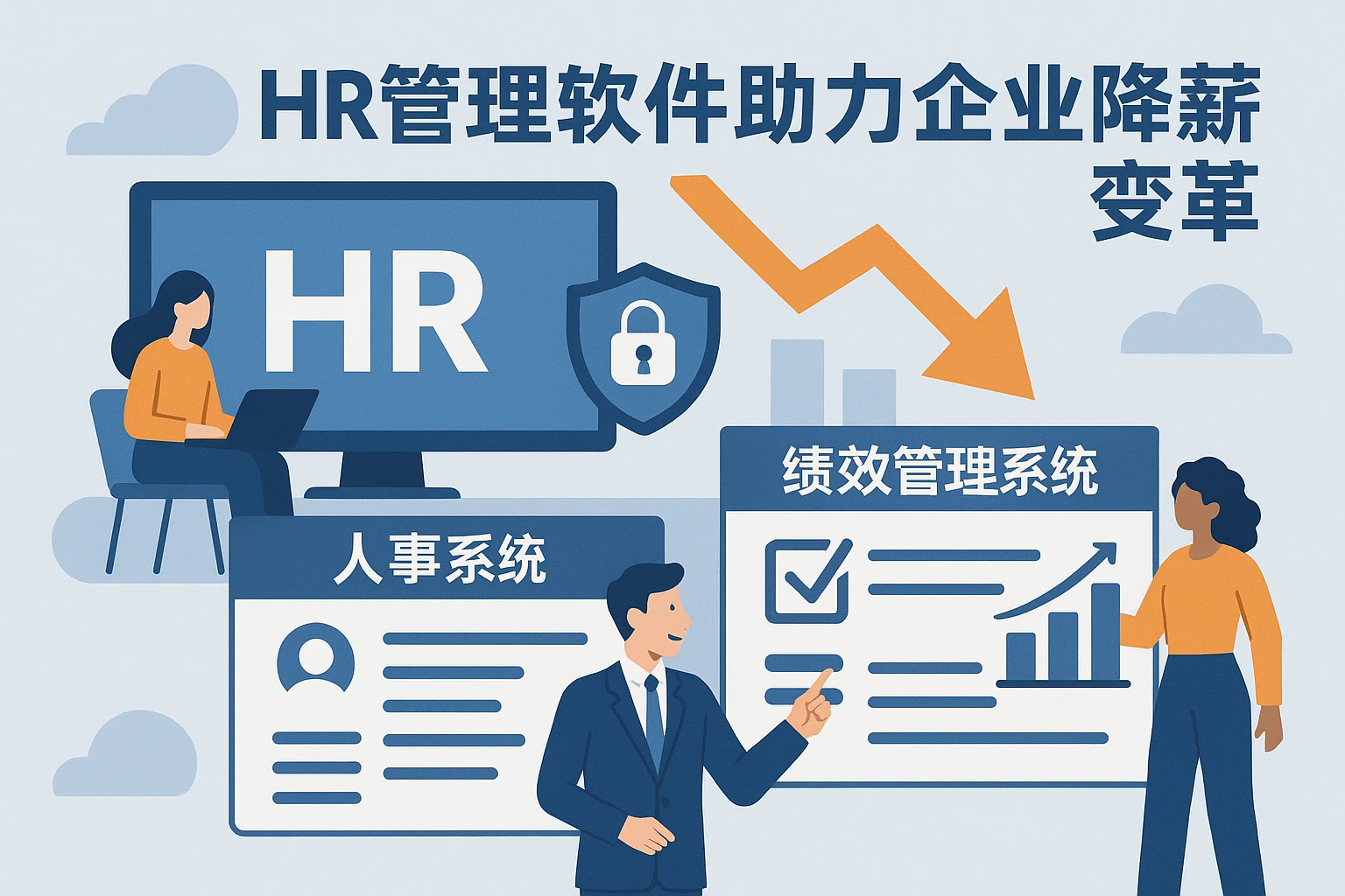 HR管理软件助力企业降薪变革：人事系统私有化部署及绩效管理系统的最佳实践