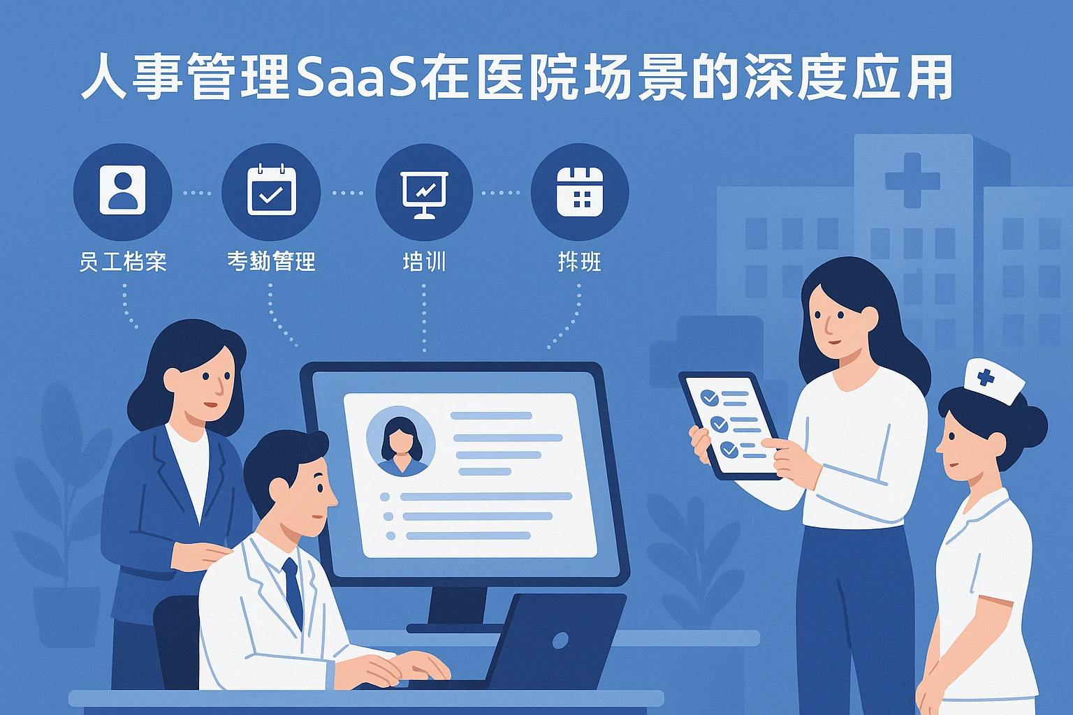 人事管理SaaS在医院场景的深度应用