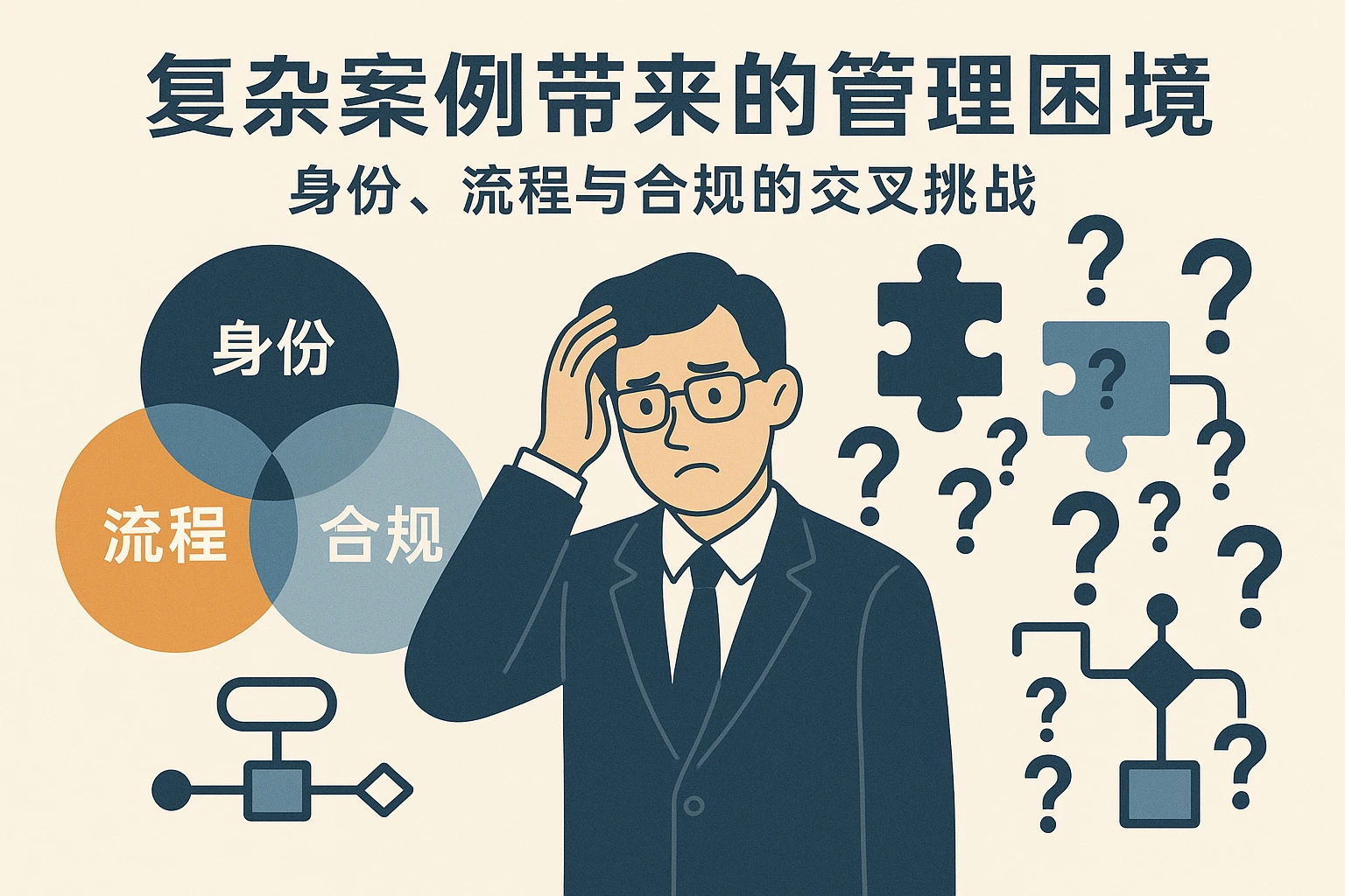 复杂案例带来的管理困境——身份、流程与合规的交叉挑战
