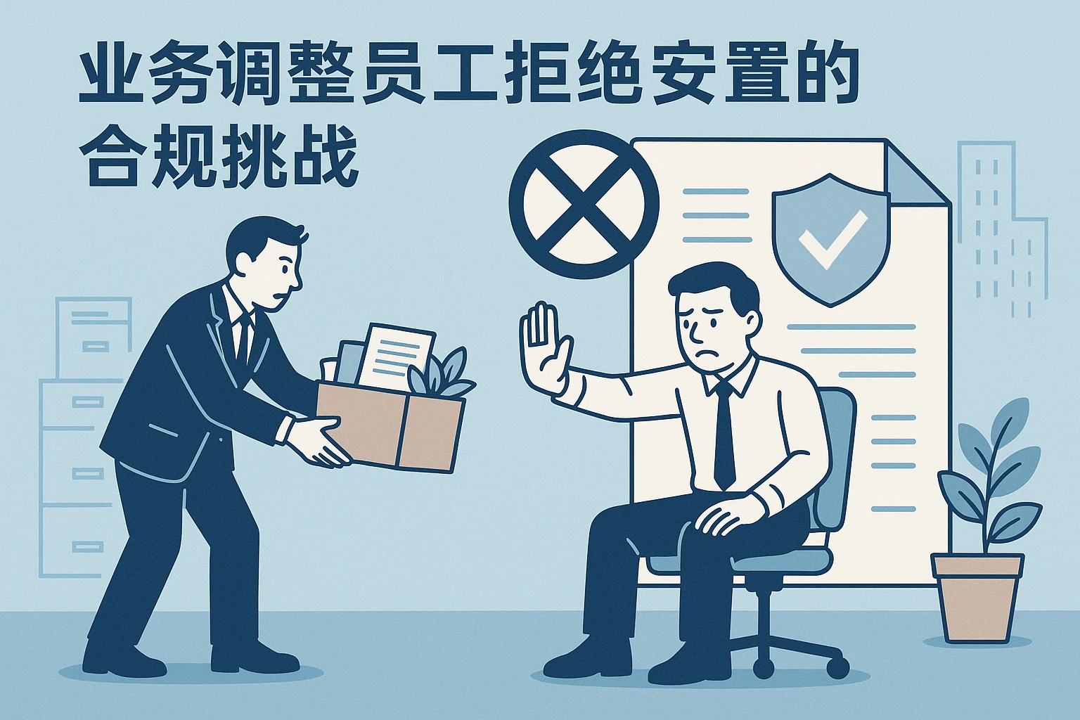 业务调整员工拒绝安置的合规挑战