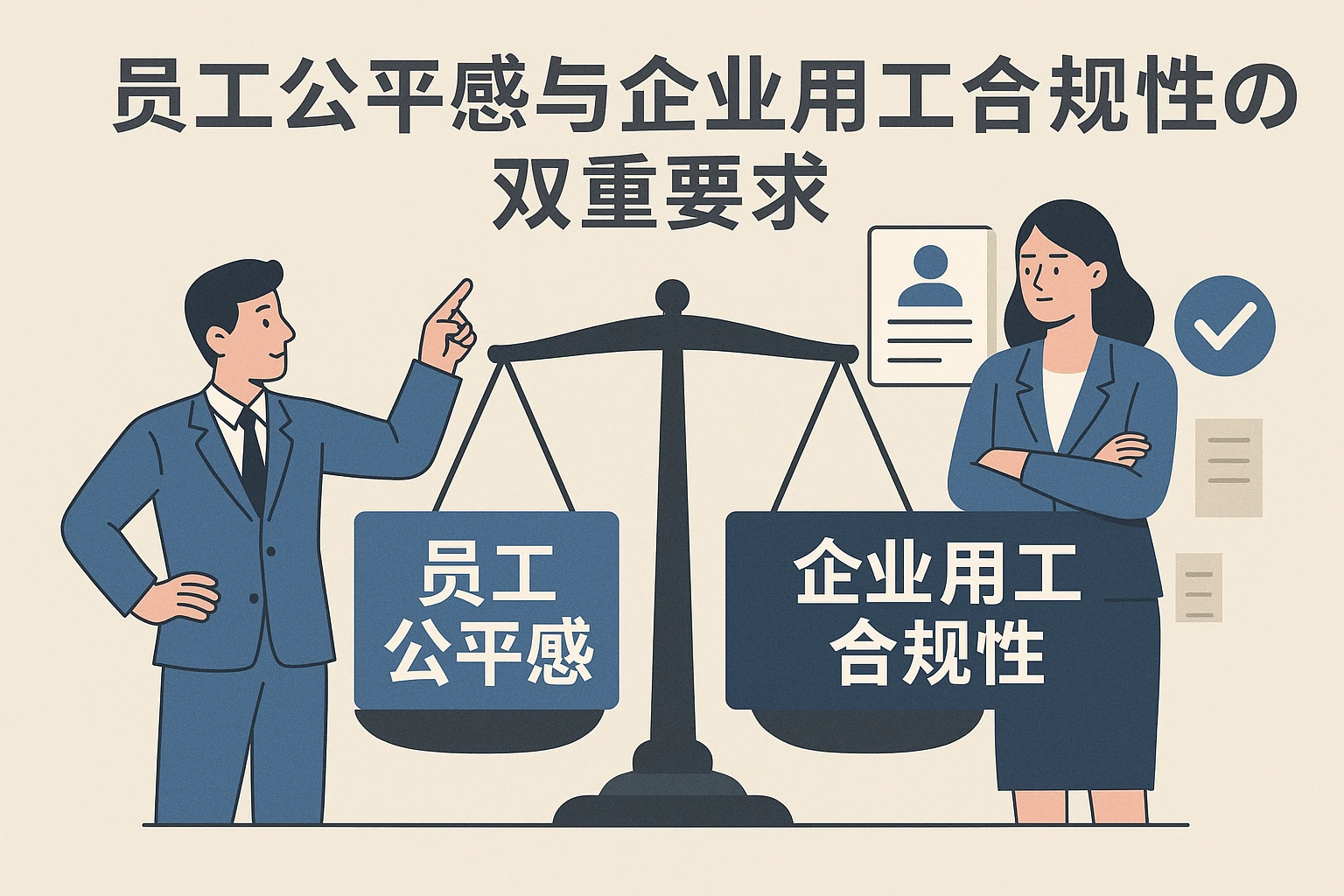 员工公平感与企业用工合规性的双重要求