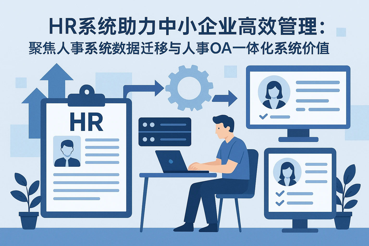 HR系统助力中小企业高效管理：聚焦人事系统数据迁移与人事OA一体化系统价值