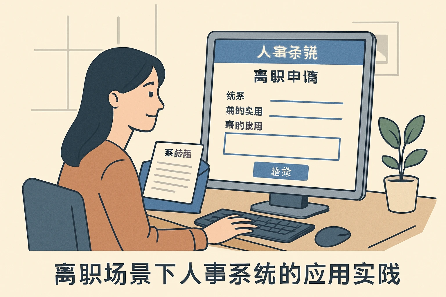 离职场景下人事系统的应用实践