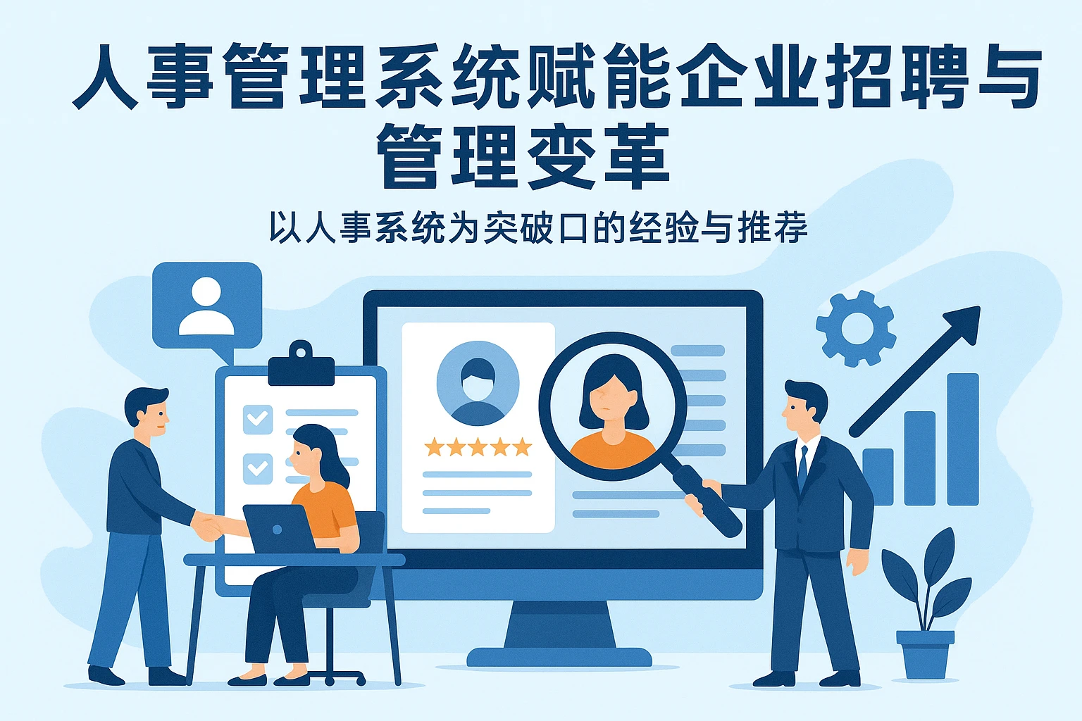 人事管理系统赋能企业招聘与管理变革——以人事系统为突破口的经验与推荐