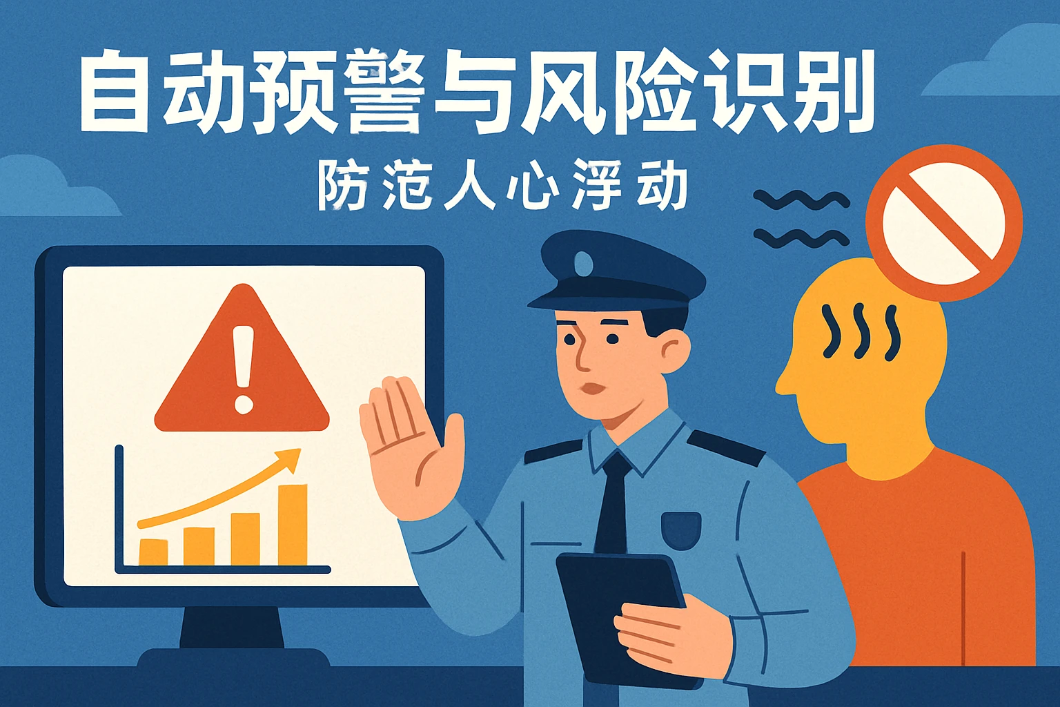 自动预警与风险识别：防范人心浮动