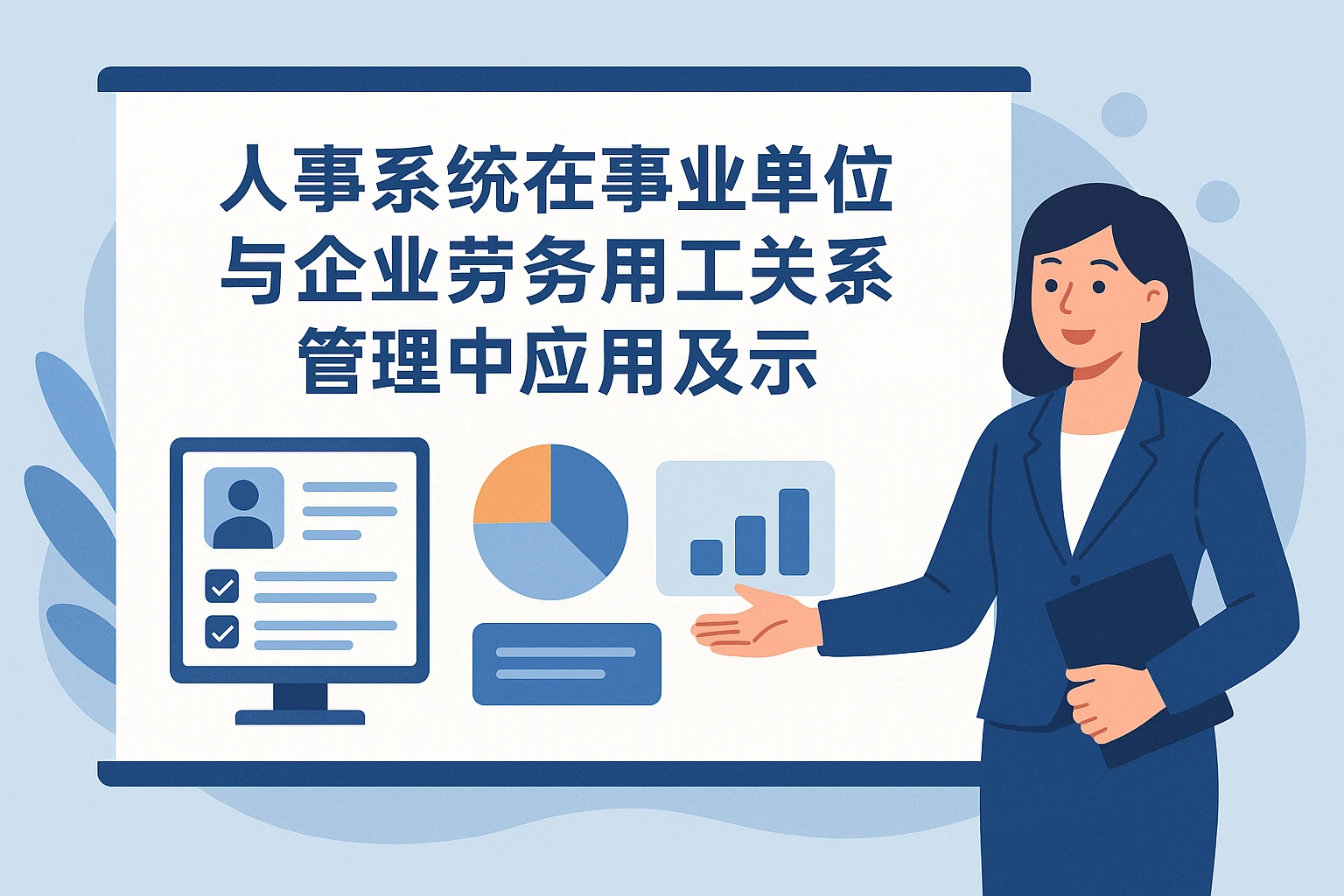 人事系统在事业单位与企业劳务用工关系管理中的应用与演示