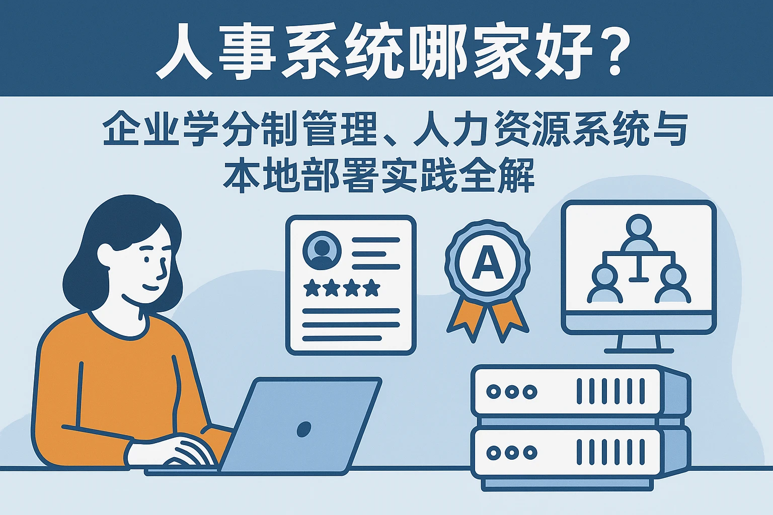 人事系统哪家好？企业学分制管理、人力资源系统与本地部署实践全解