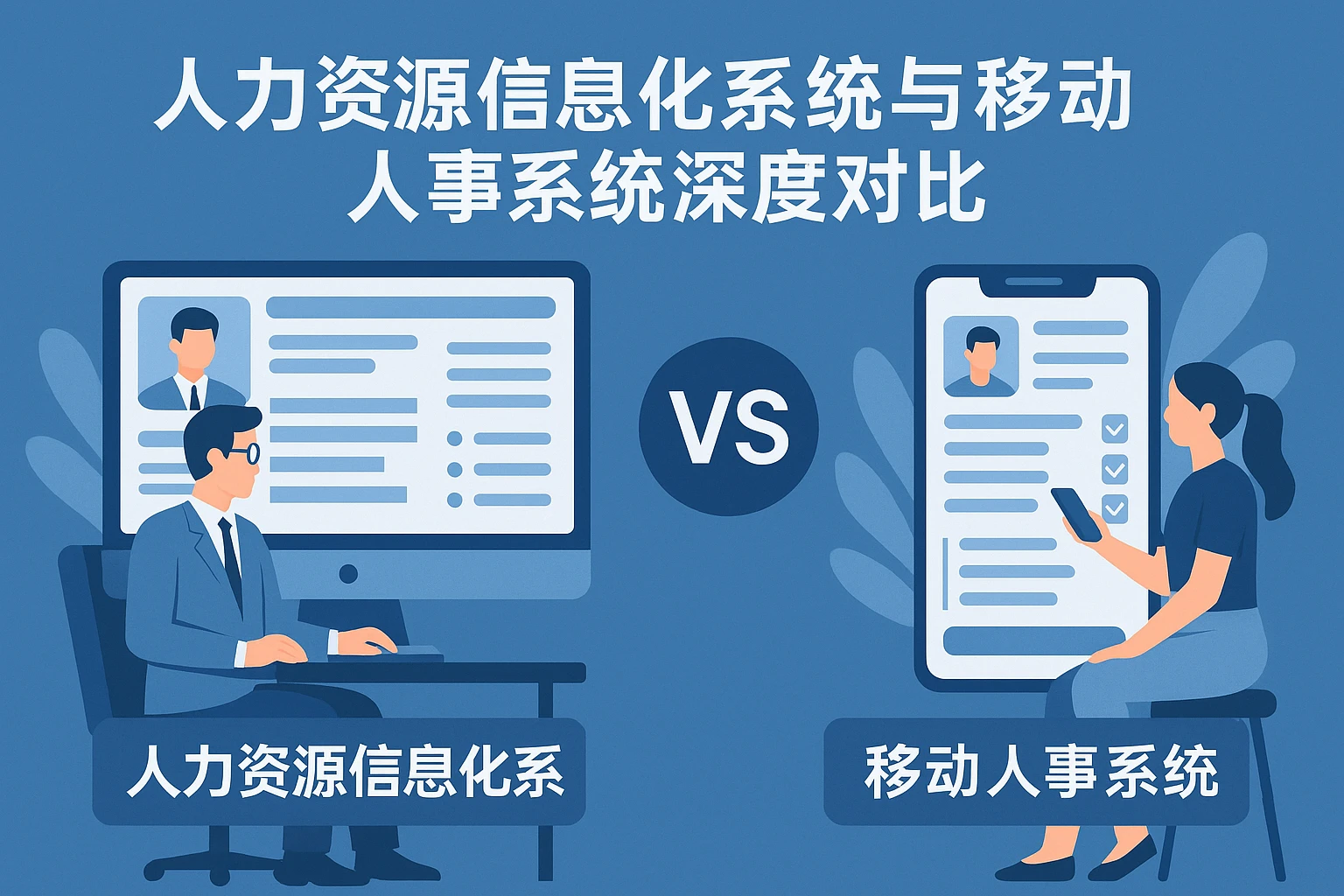 人力资源信息化系统与移动人事系统深度对比