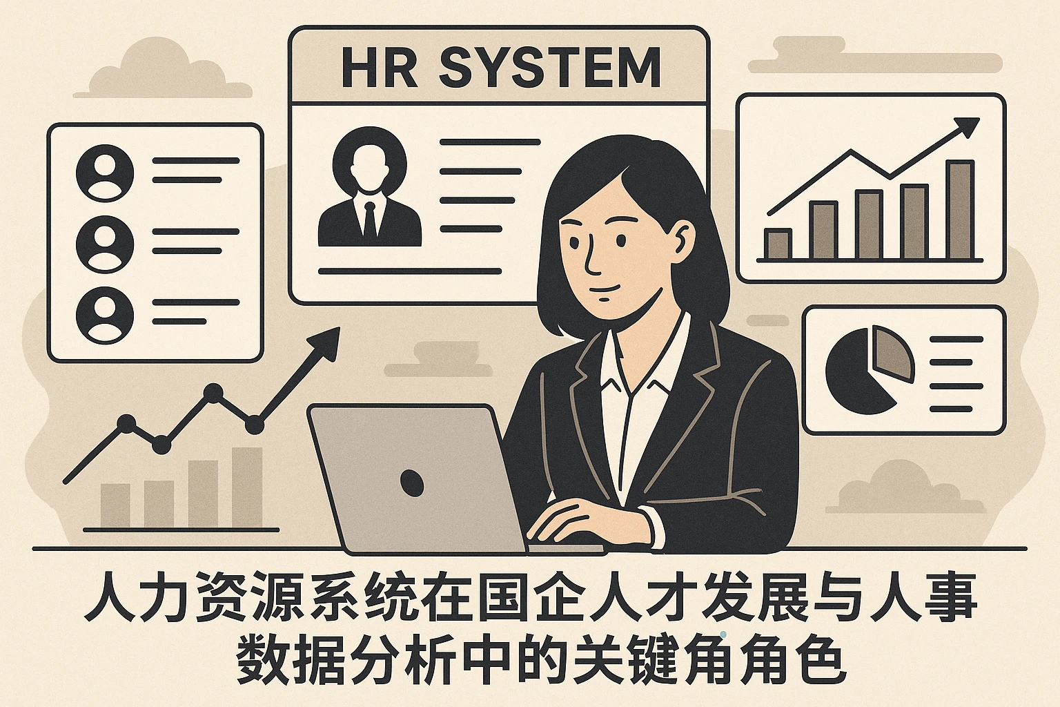 人力资源系统在国企人才发展与人事数据分析中的关键角色