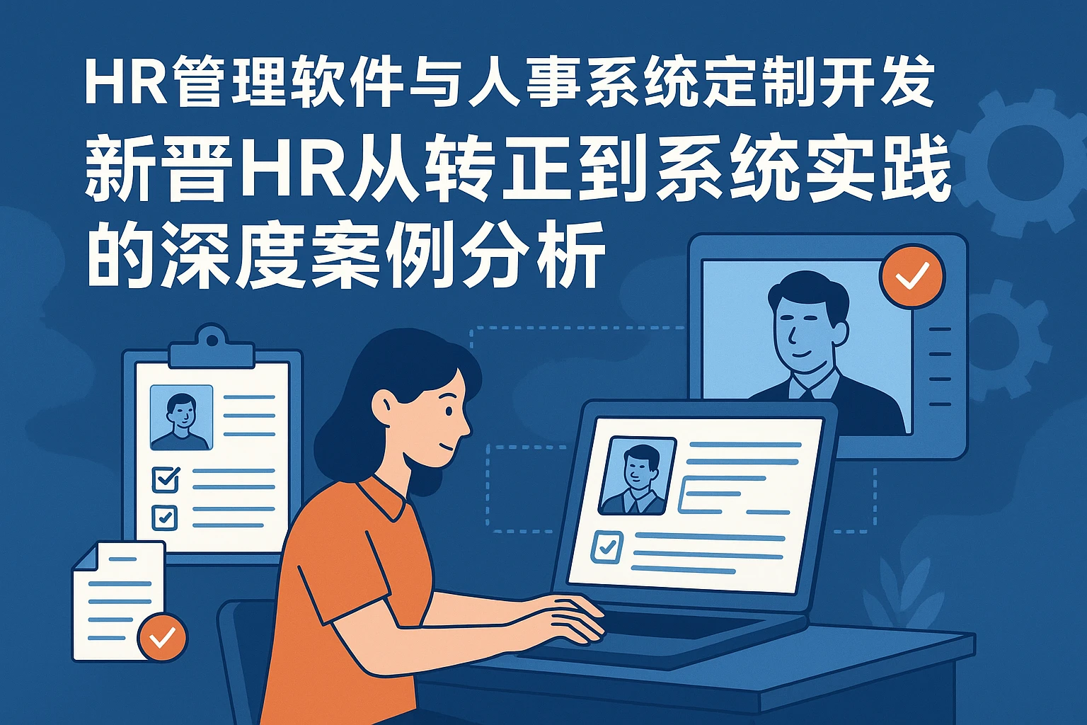 HR管理软件与人事系统定制开发：新晋HR从转正到系统实践的深度案例分析