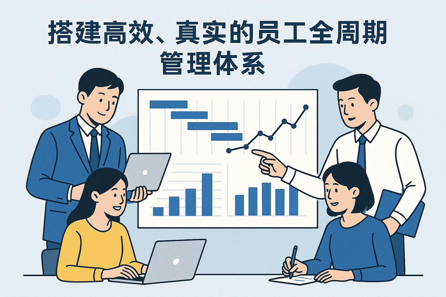 搭建高效、真实的员工全周期管理体系