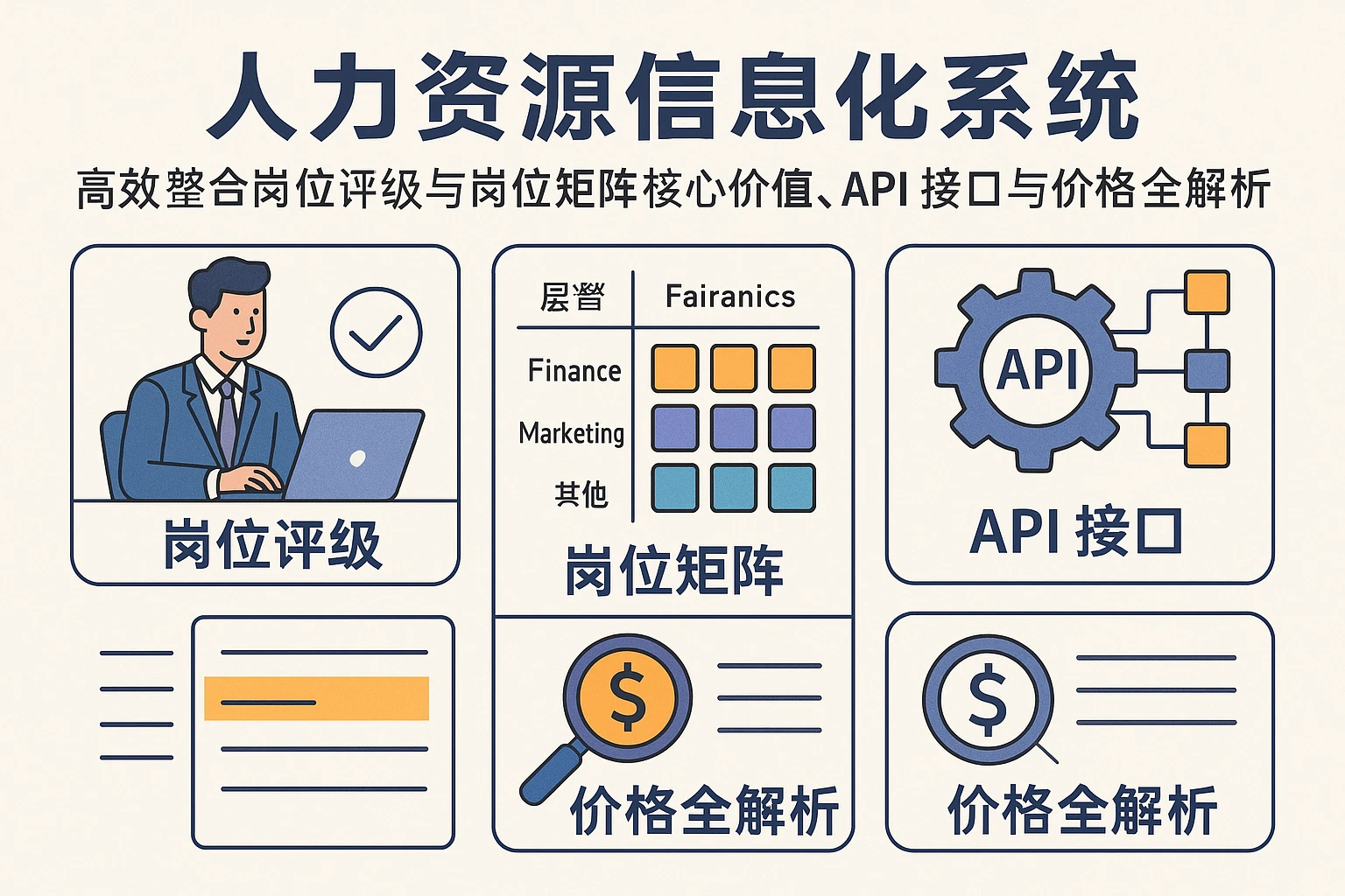 人力资源信息化系统：高效整合岗位评级与岗位矩阵的核心价值、API接口与价格全解析
