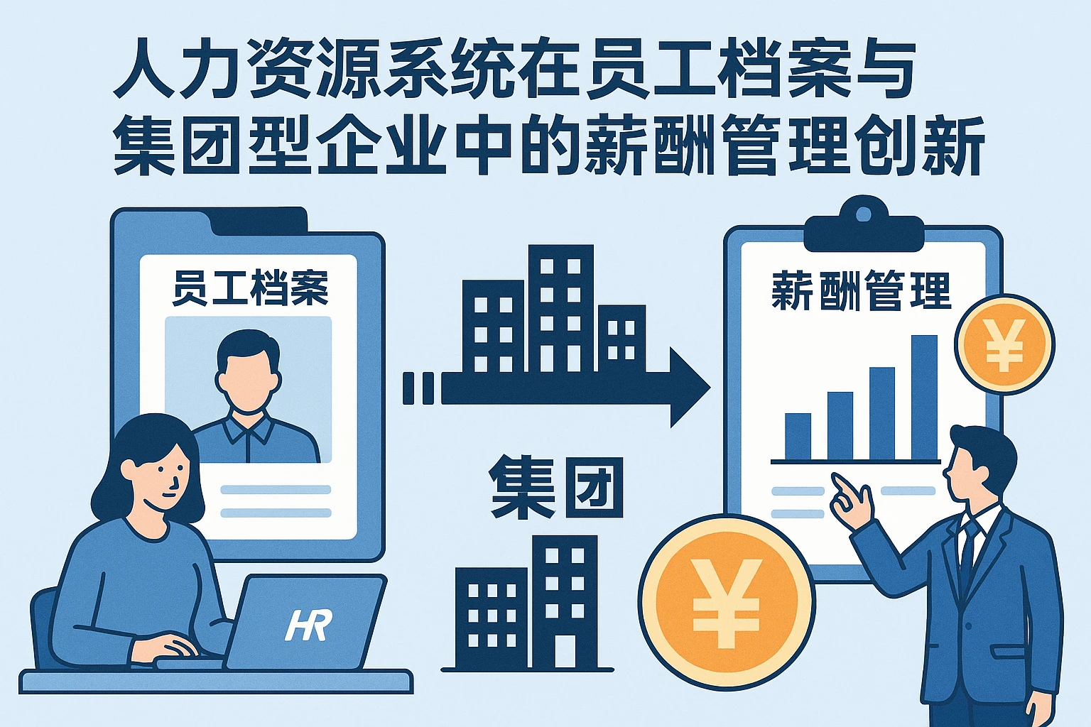 人力资源系统在员工档案与集团型企业中的薪酬管理创新
