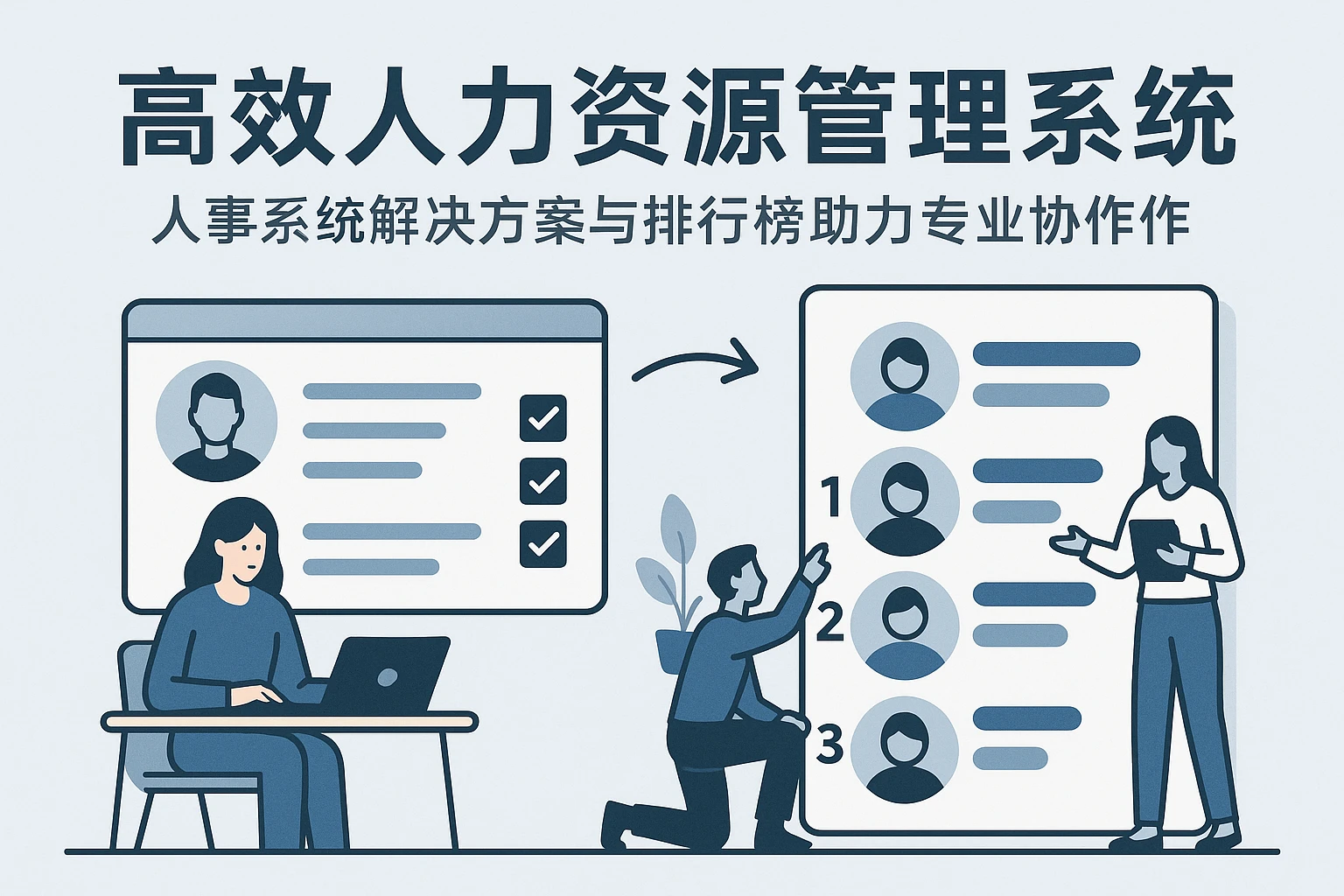 高效人力资源管理系统：人事系统解决方案与排行榜助力专业协作