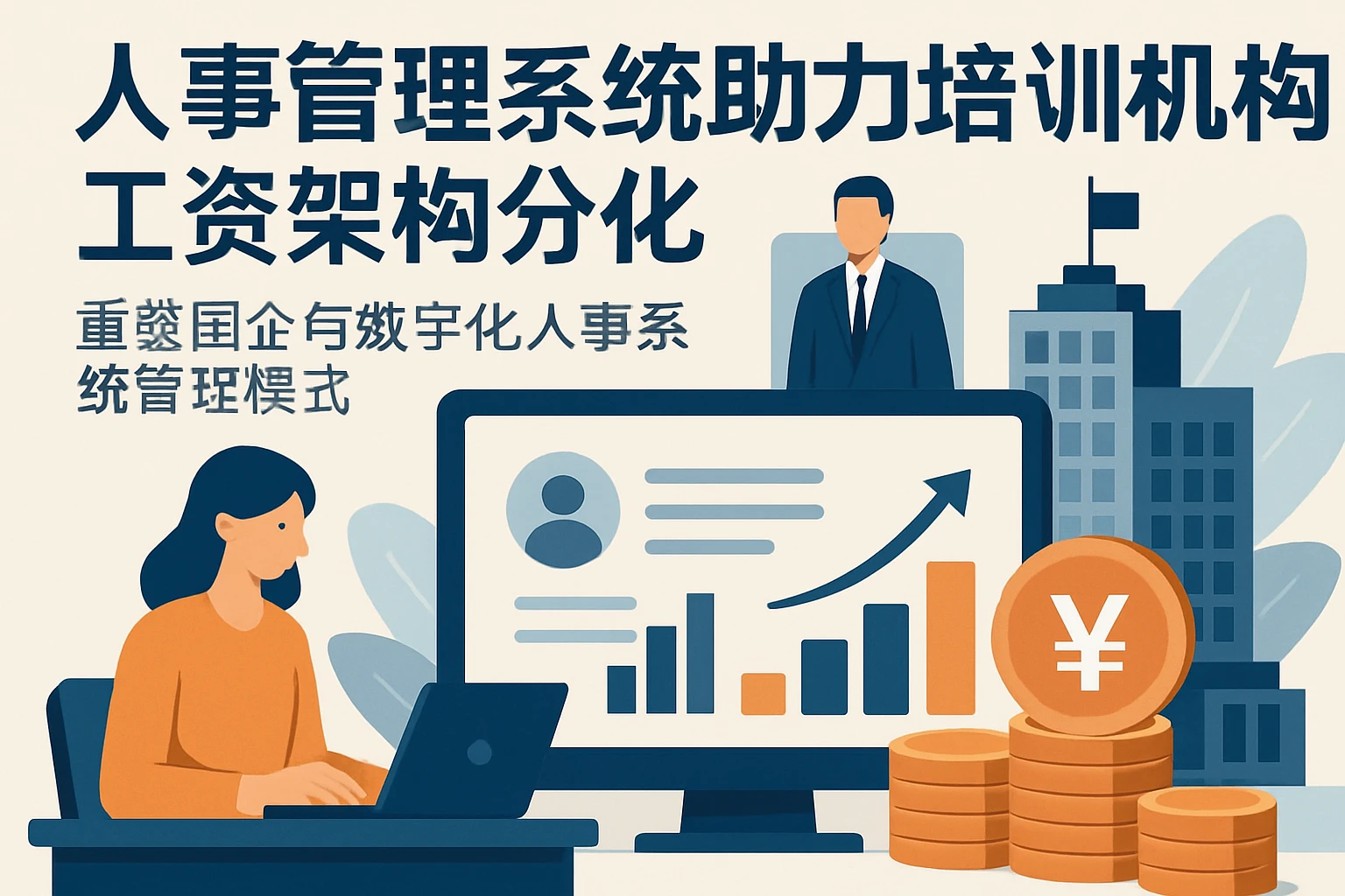 人事管理系统助力培训机构工资架构分化——重塑国企与数字化人事系统管理模式