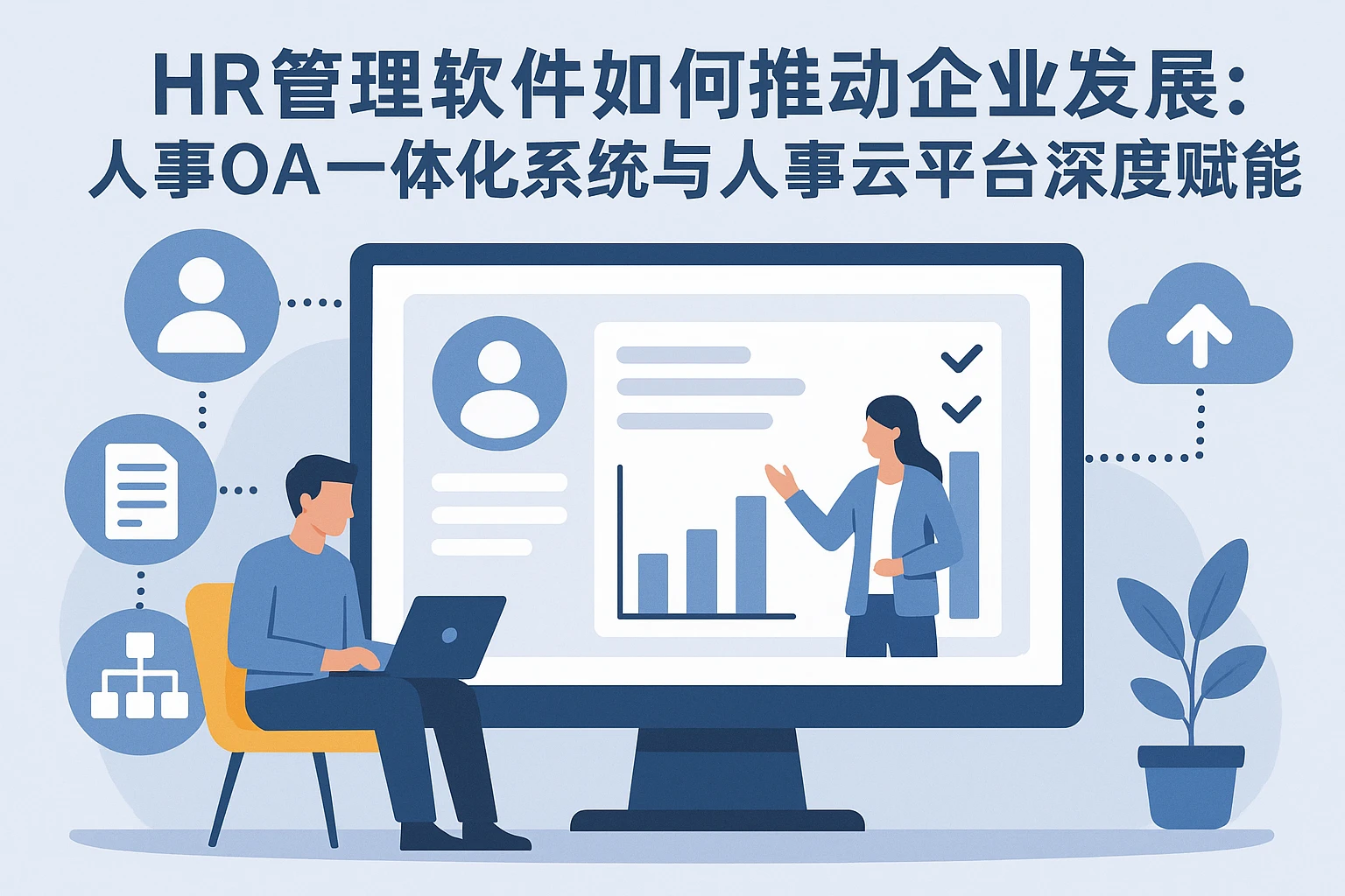 HR管理软件如何推动企业发展：人事OA一体化系统与人事云平台的深度赋能