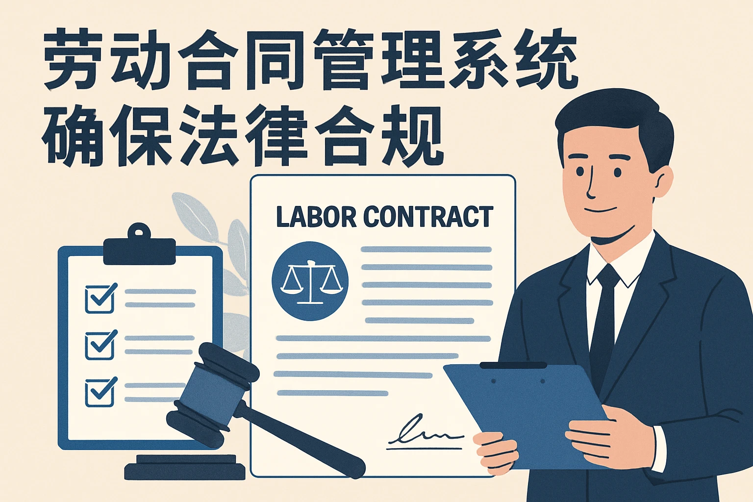 劳动合同管理系统确保法律合规