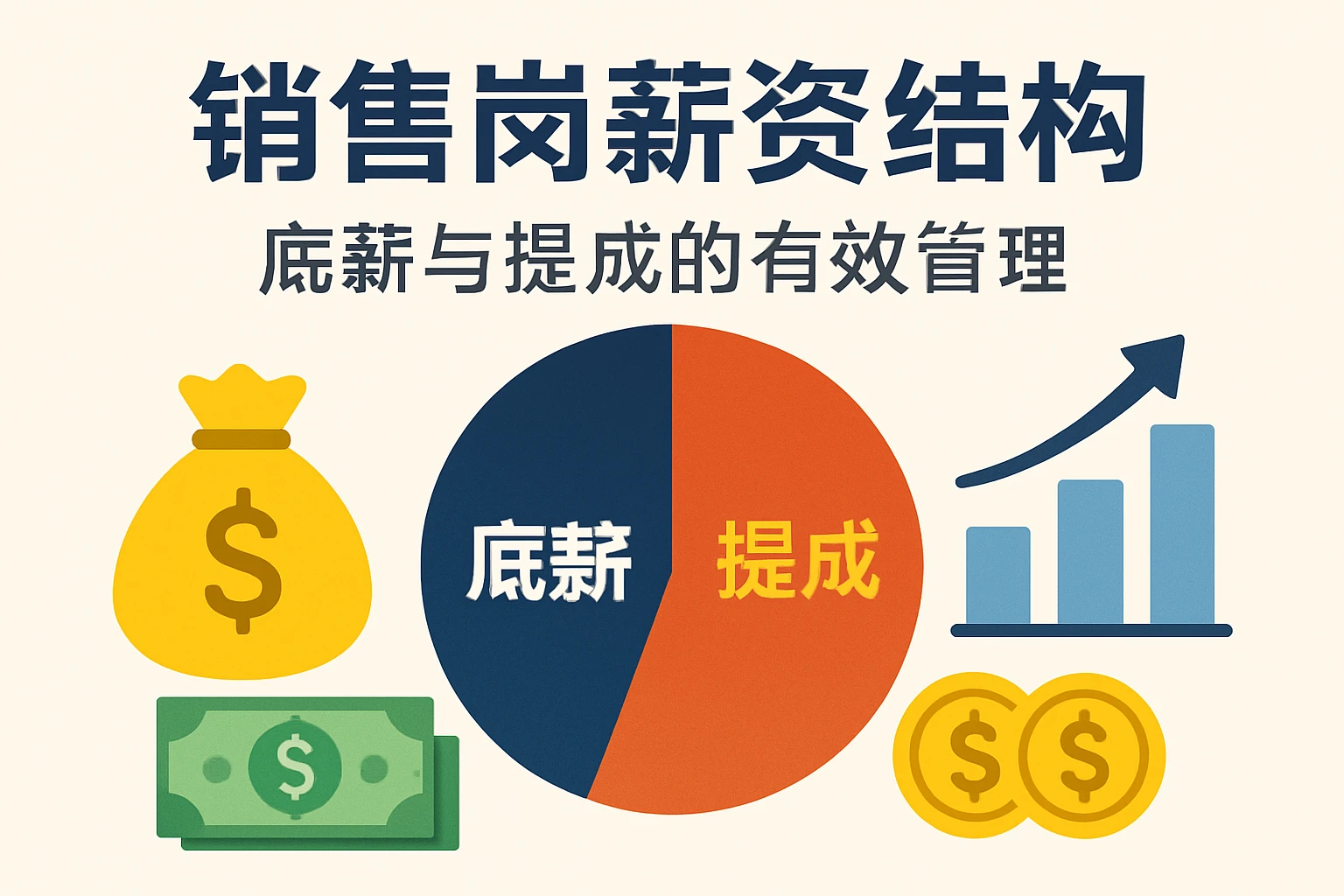 销售岗薪资结构：底薪与提成的有效管理