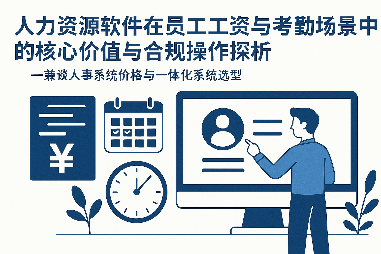 人力资源软件在员工工资与考勤场景中的核心价值与合规操作探析——兼谈人事系统价格与一体化系统选型