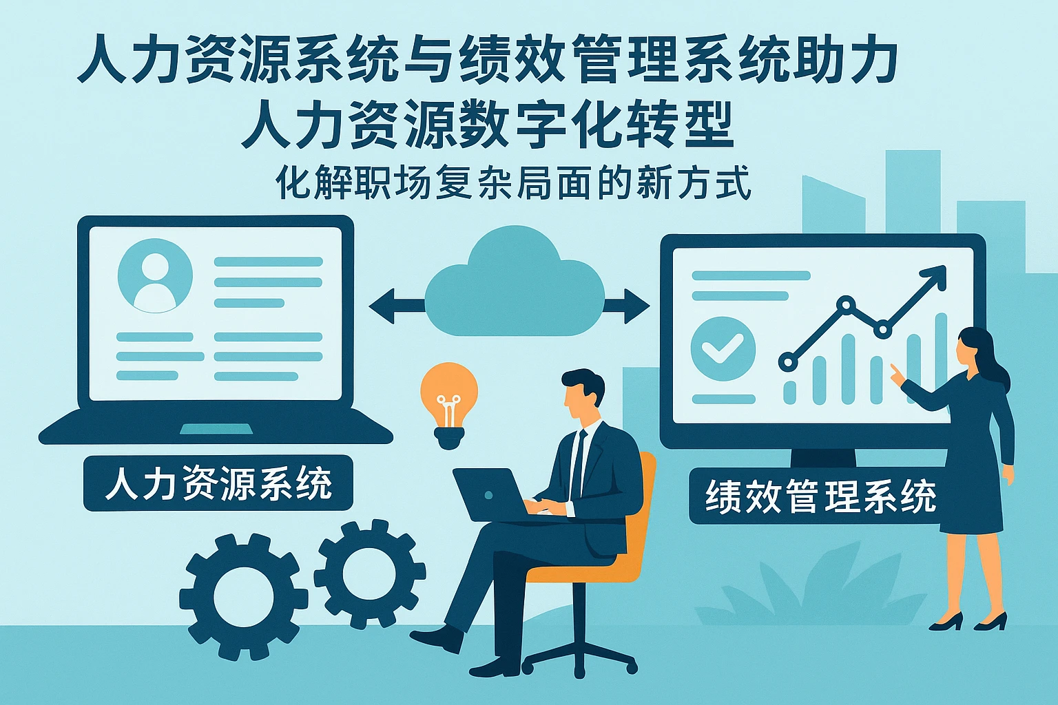 人力资源系统与绩效管理系统助力人力资源数字化转型：化解职场复杂局面的新方式