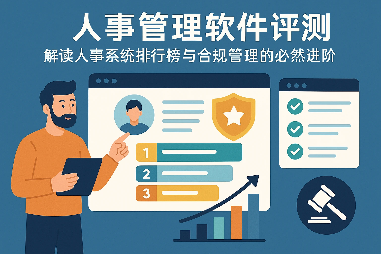 人事管理软件评测：解读人事系统排行榜与合规管理的必然进阶