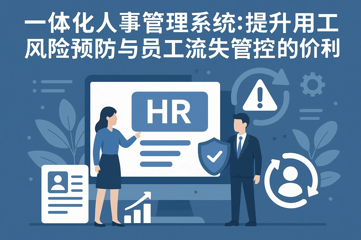 一体化人事管理系统：提升用工风险预防与员工流失管控的核心利器