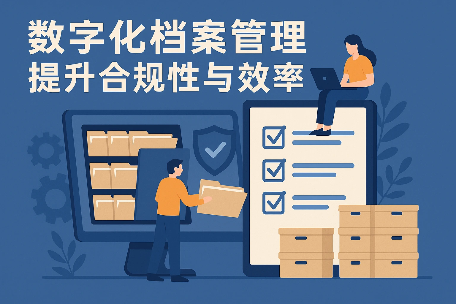 数字化档案管理提升合规性与效率
