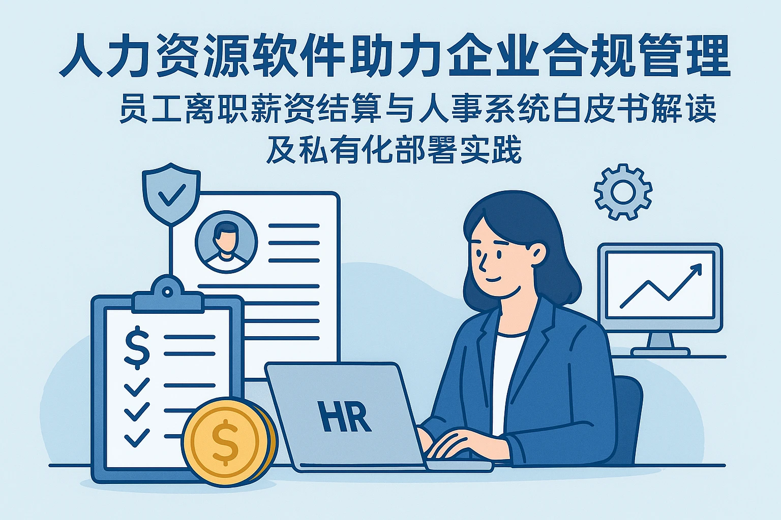 人力资源软件助力企业合规管理——员工离职薪资结算与人事系统白皮书解读及私有化部署实践