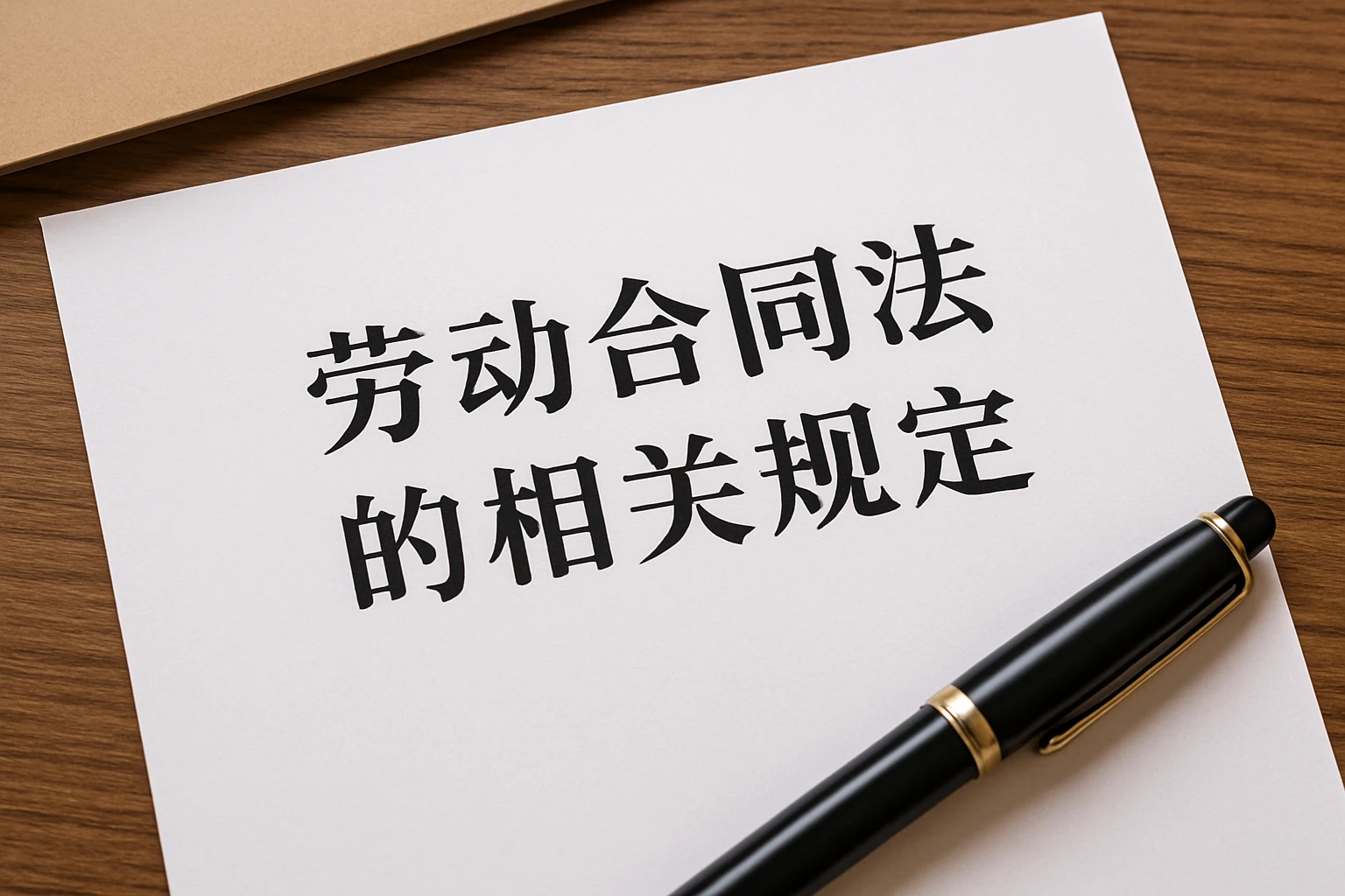 劳动合同法的相关规定