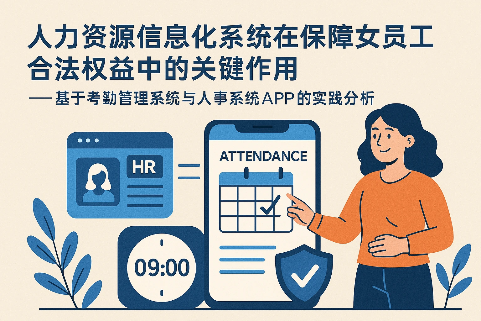 人力资源信息化系统在保障女员工合法权益中的关键作用 —— 基于考勤管理系统与人事系统APP的实践分析