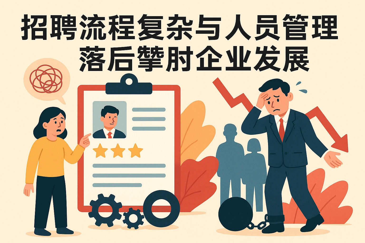 招聘流程复杂与人员管理落后掣肘企业发展