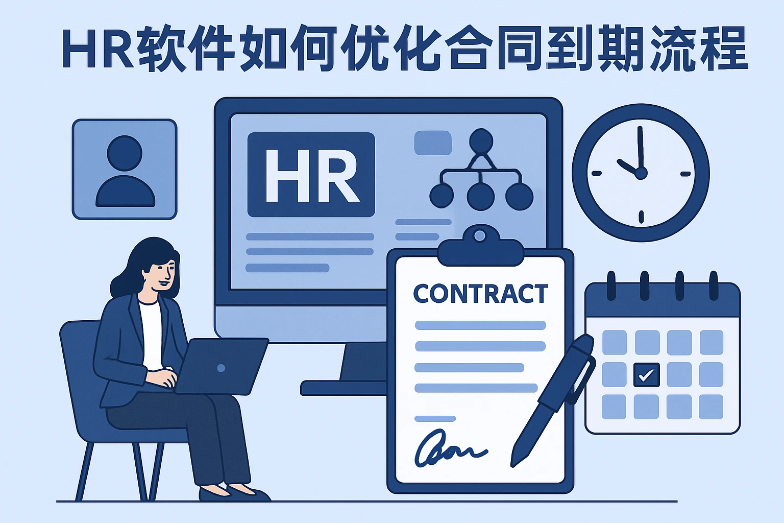 人力资源软件如何优化合同到期流程