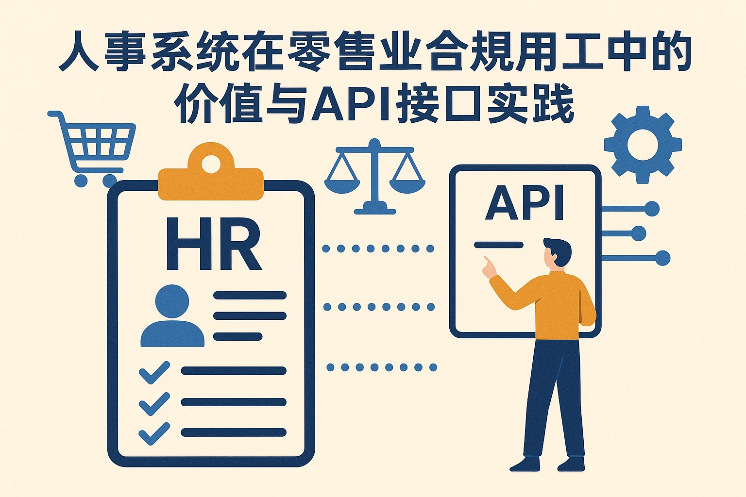 人事系统在零售业合规用工中的价值与API接口实践