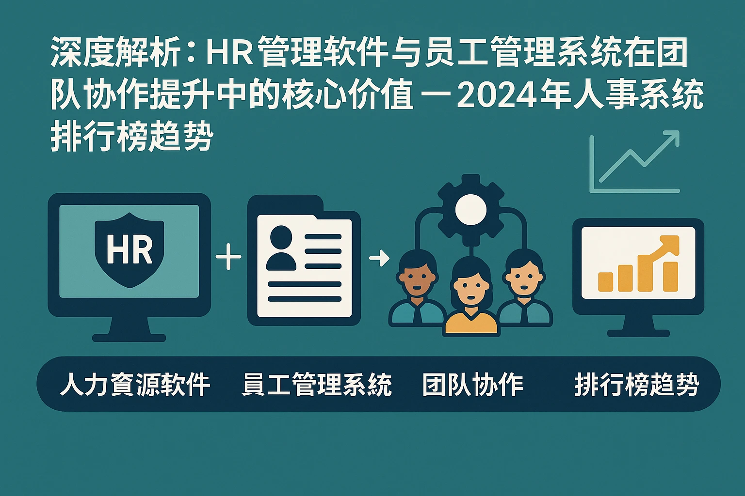 深度解析：HR管理软件与员工管理系统在团队协作提升中的核心价值——2024年人事系统排行榜趋势