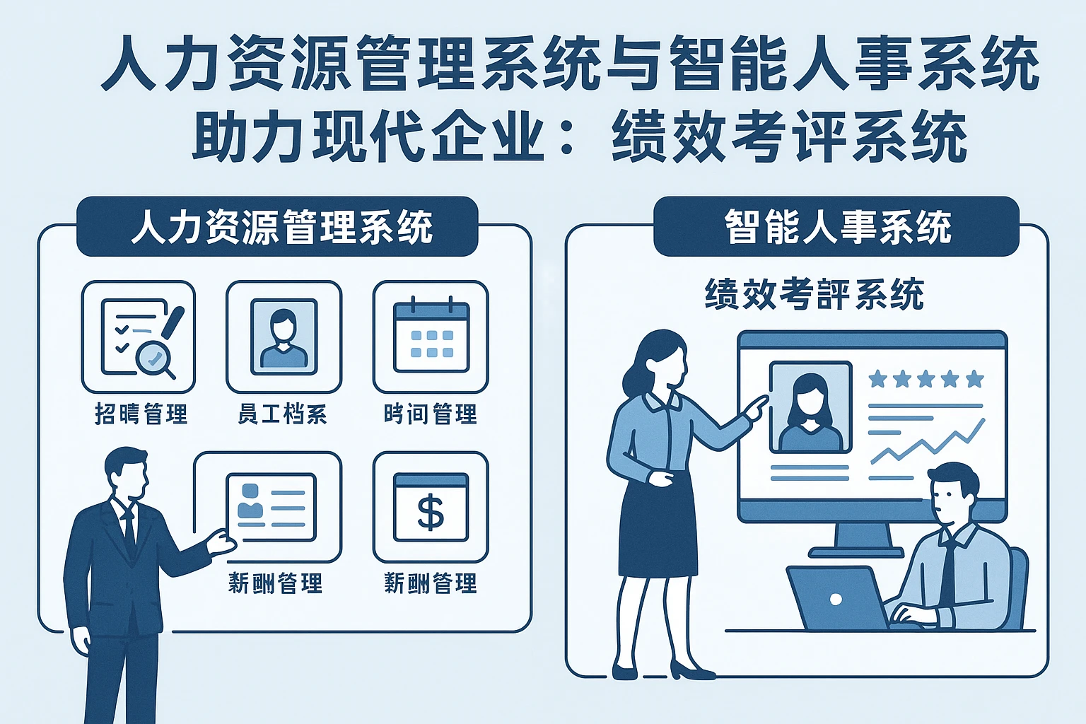 人力资源管理系统与智能人事系统助力现代企业：模块全景与绩效考评系统深度解析