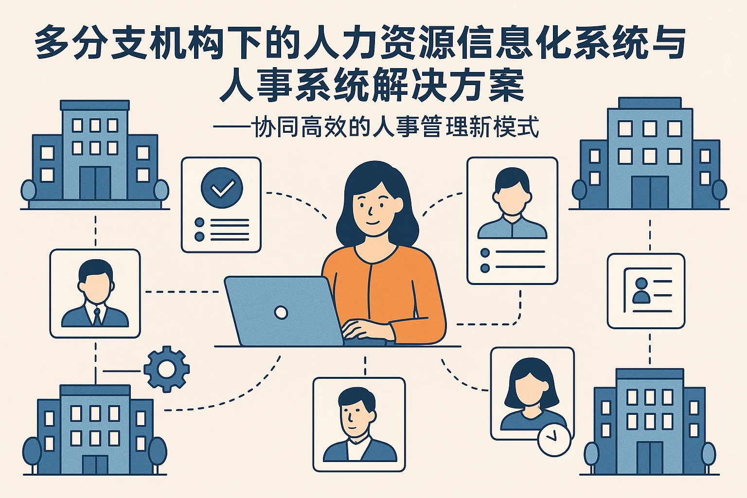多分支机构下的人力资源信息化系统与人事系统解决方案——协同高效的人事管理新模式