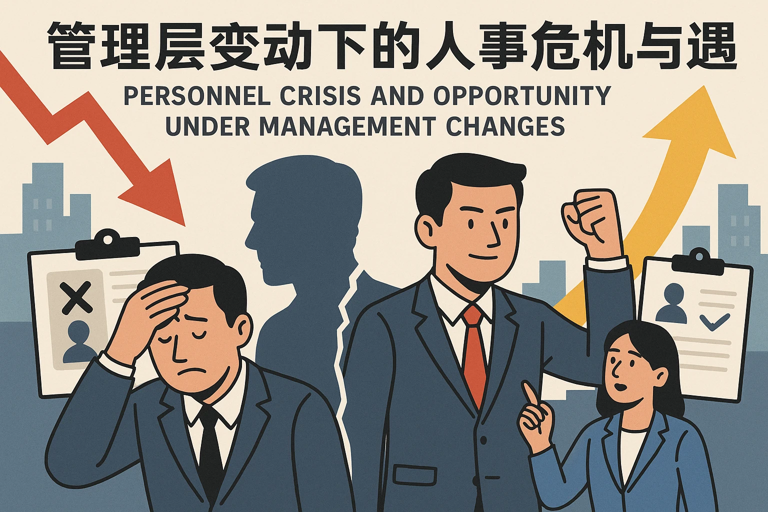 管理层变动下的人事危机与机遇