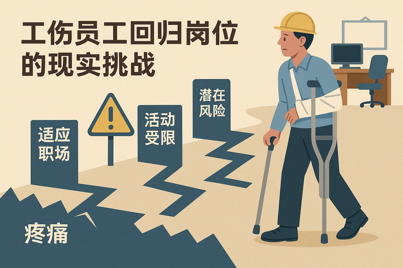 工伤员工回归岗位的现实挑战