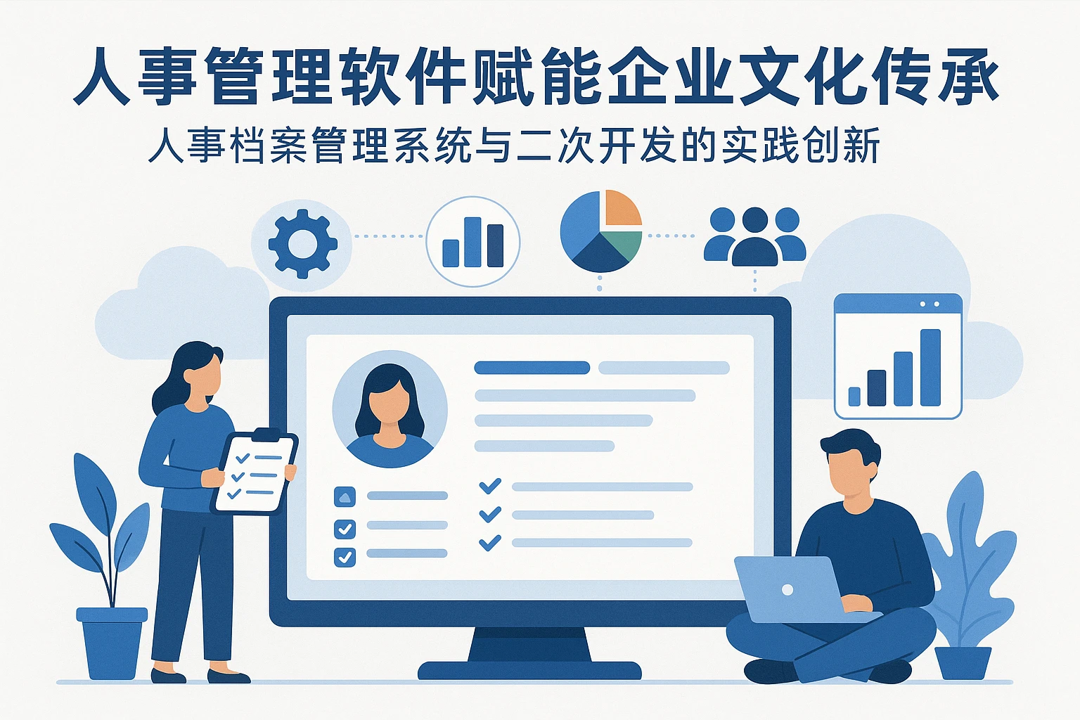 人事管理软件赋能企业文化传承：人事档案管理系统与二次开发的实践创新