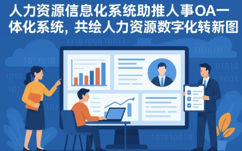人力资源信息化系统助推人事OA一体化系统，共绘人力资源数字化转型新蓝图