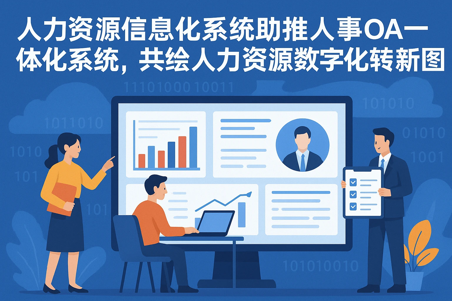 人力资源信息化系统助推人事OA一体化系统，共绘人力资源数字化转型新蓝图
