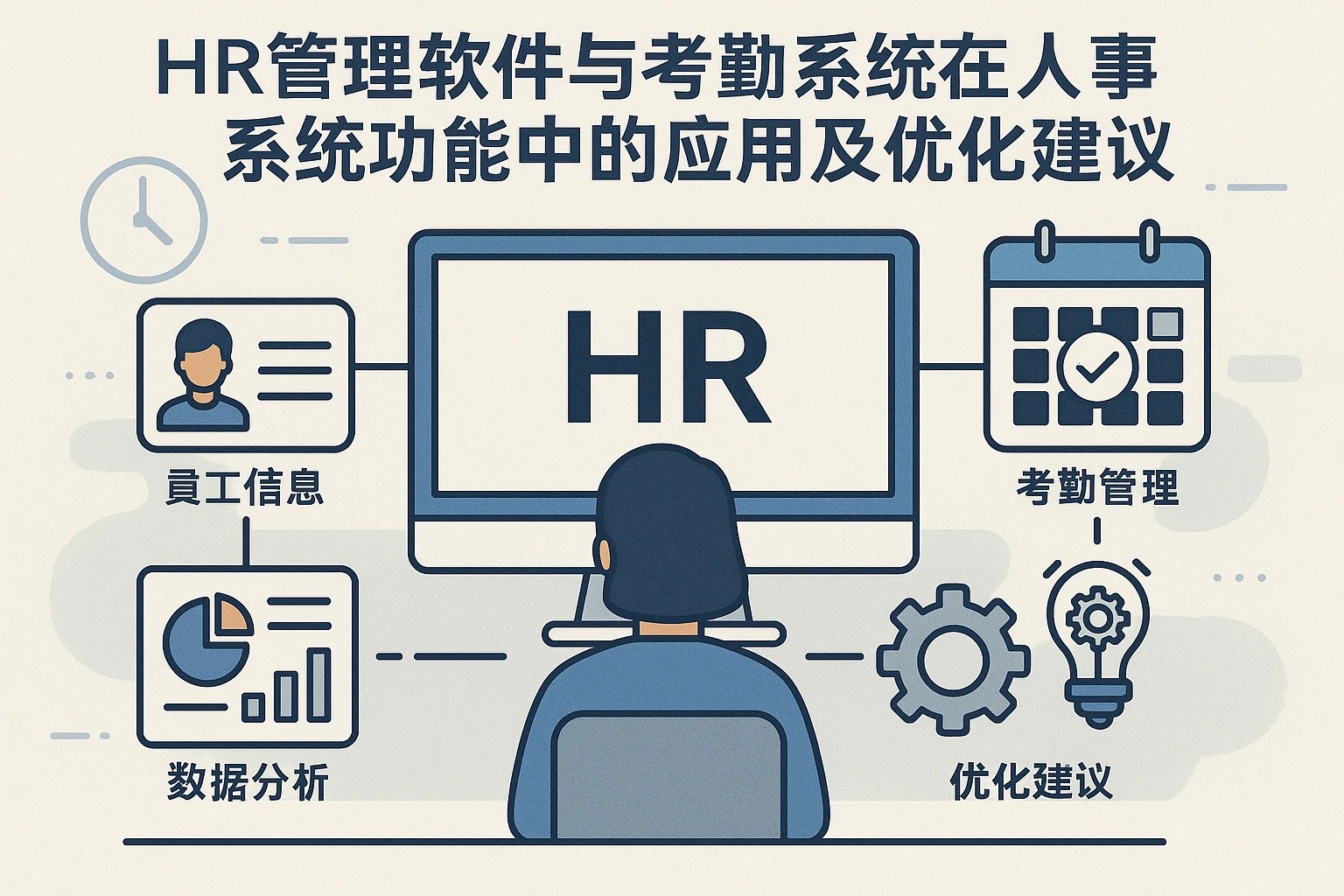 HR管理软件与考勤系统在人事系统功能中的应用及优化建议